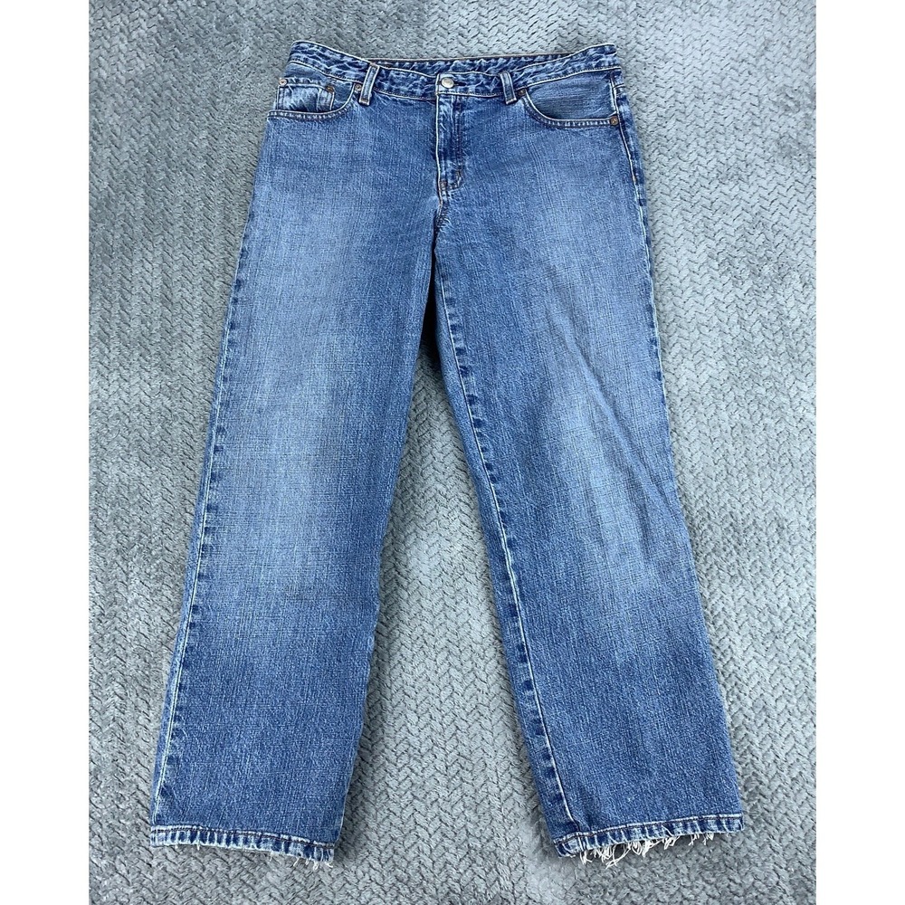 Ralph Lauren Jeans Co Classic Straight Fit Blue‎ Jeans Women's Size 10 Y2K VTG